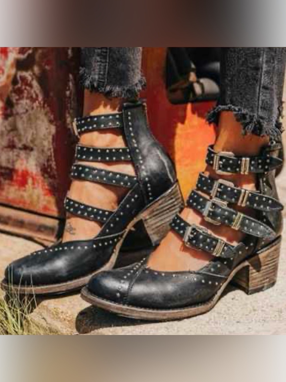 Freebird Black Felicity Size 8